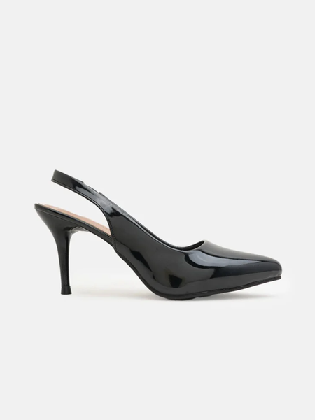 Shetop Women Pointed Toe Kitten Pumps