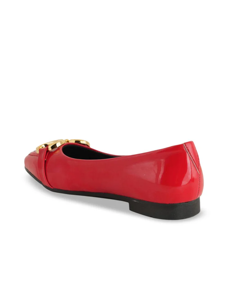 Shetop Women Synthetic Mojaris with Buckles Flats