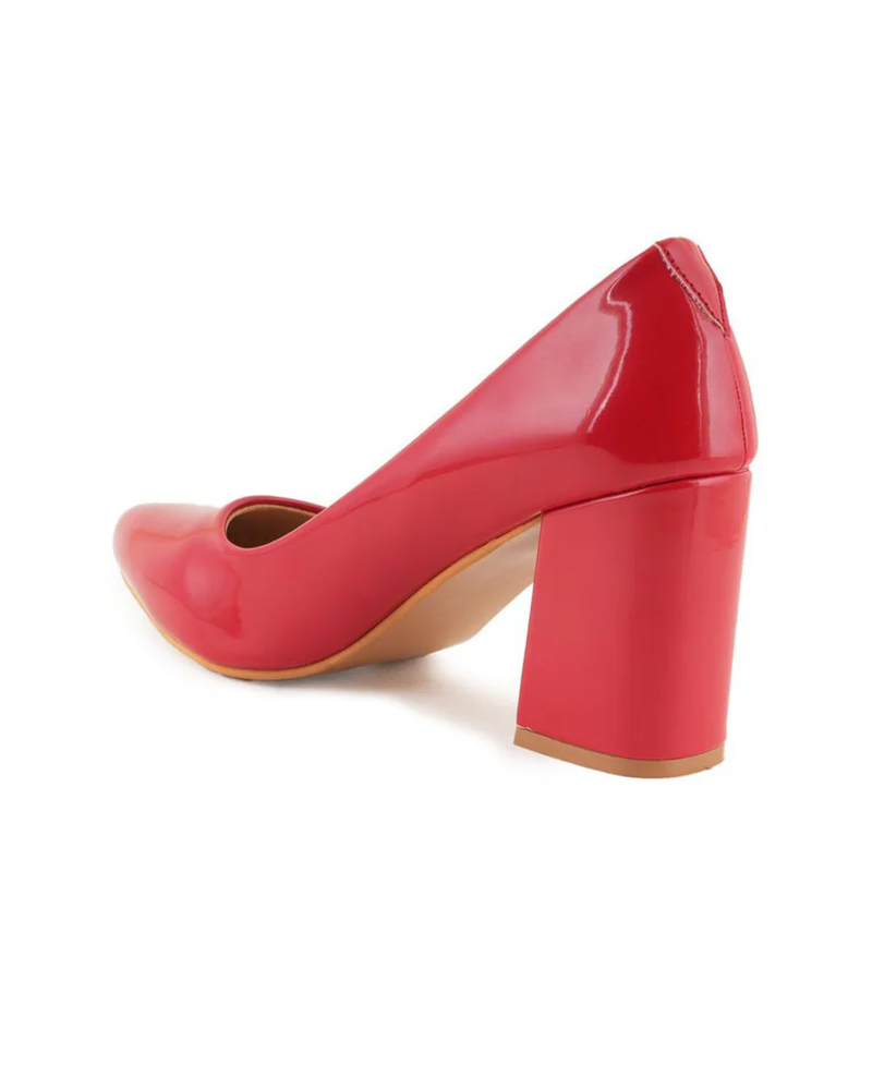 Shetop Women Solid Block Heel Sandals