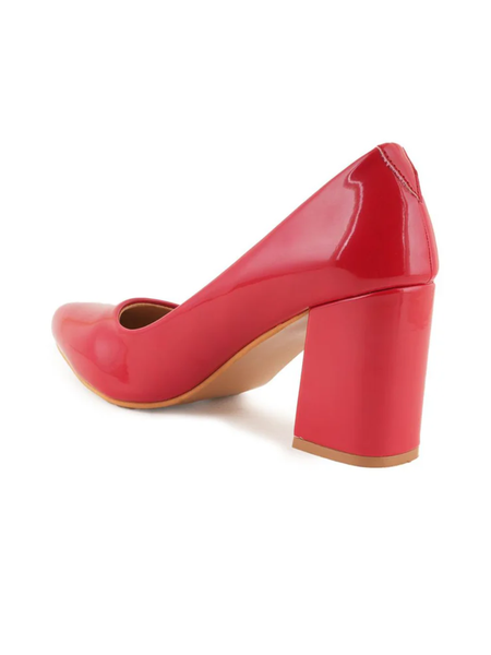 Shetop Women Solid Block Heel Sandals