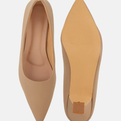 Shetop Beige Party Heels