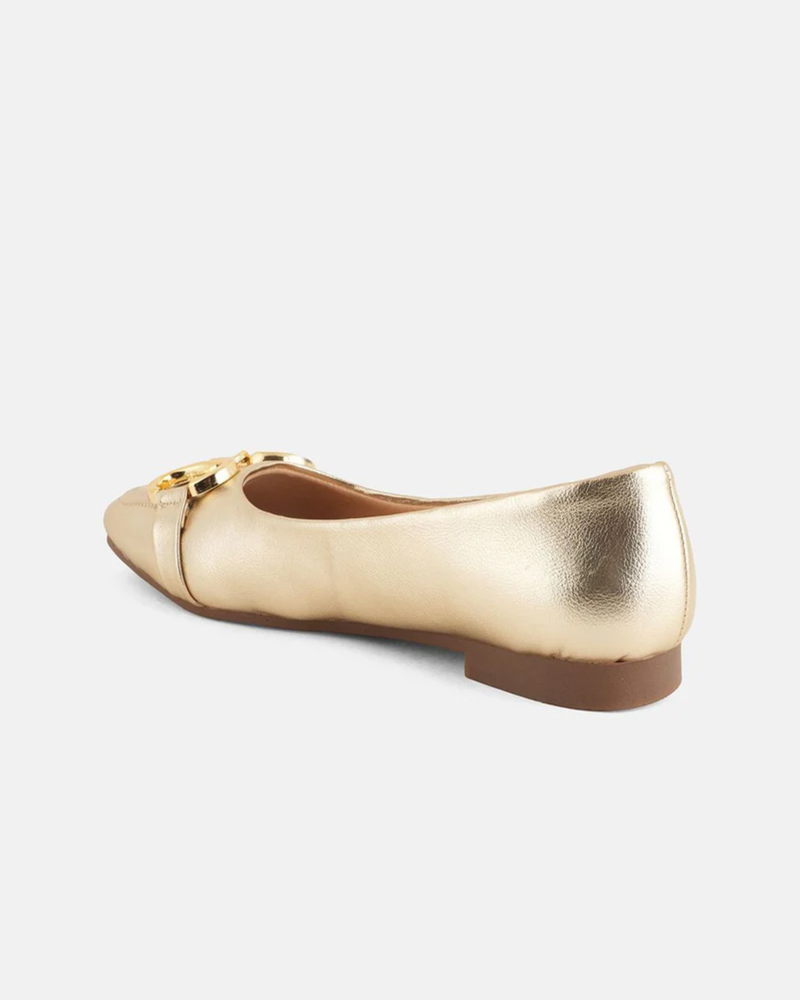 Shetop Women Party Mojaris with Buckles Flats