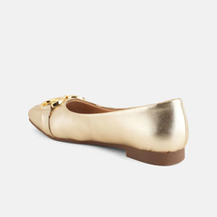 Shetop Women Party Mojaris with Buckles Flats