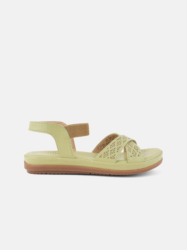 The Roadster Lifestyle Co Women Textured Open Toe Flats