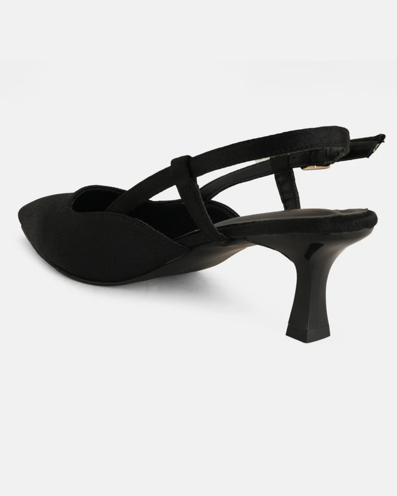 Shetop Black Party Heels