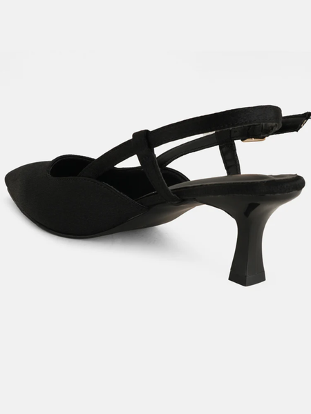 Shetop Black Party Heels