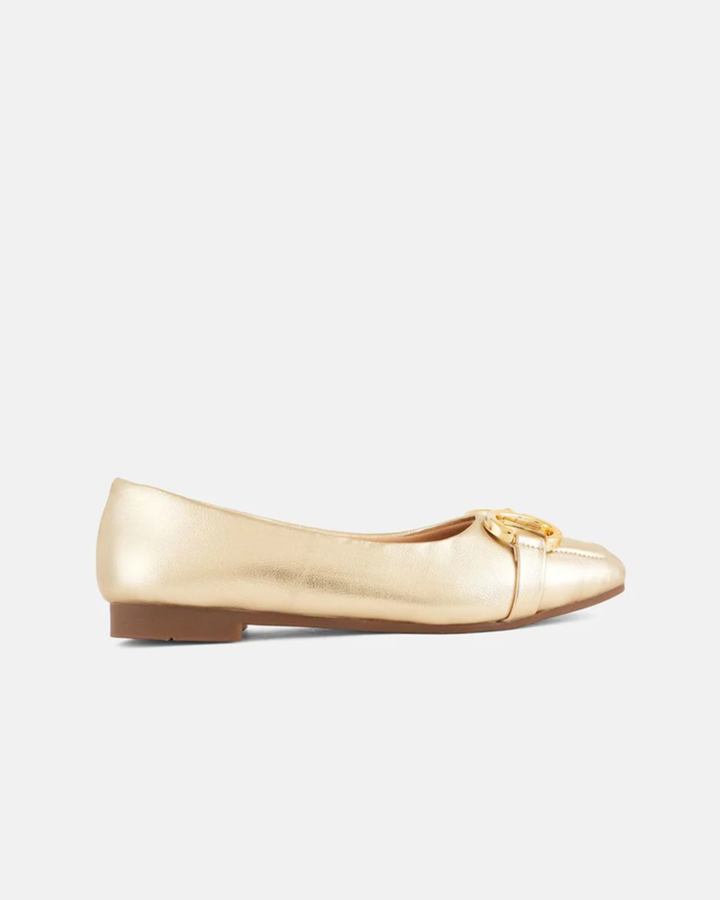 Shetop Women Party Mojaris with Buckles Flats