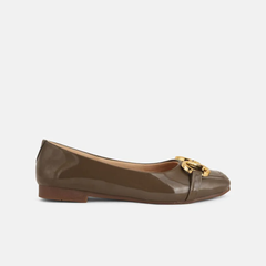 Shetop Women Party Slip -on Square Toe Mojaris with Buckles Flats