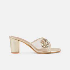 Shetop Women Embellished Block Heels