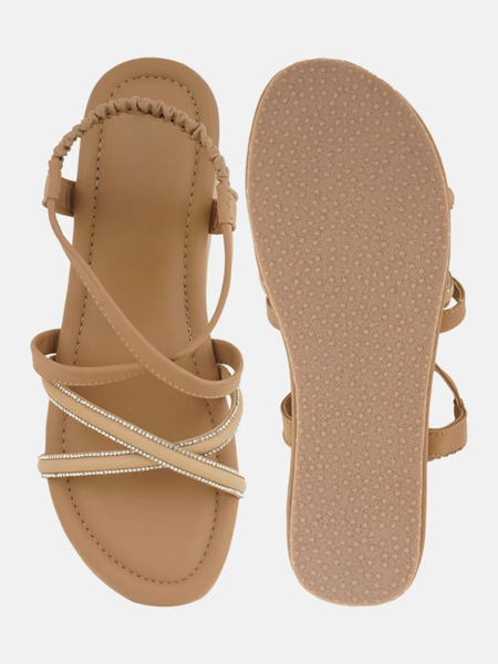 Mast & Harbour Beige Party Heels