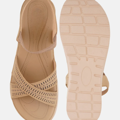 Mast & Harbour Beige Party Heels