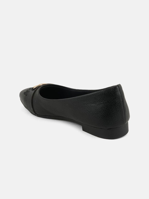 Lavie Women Square Toe Ballerinas with Buckles Flats