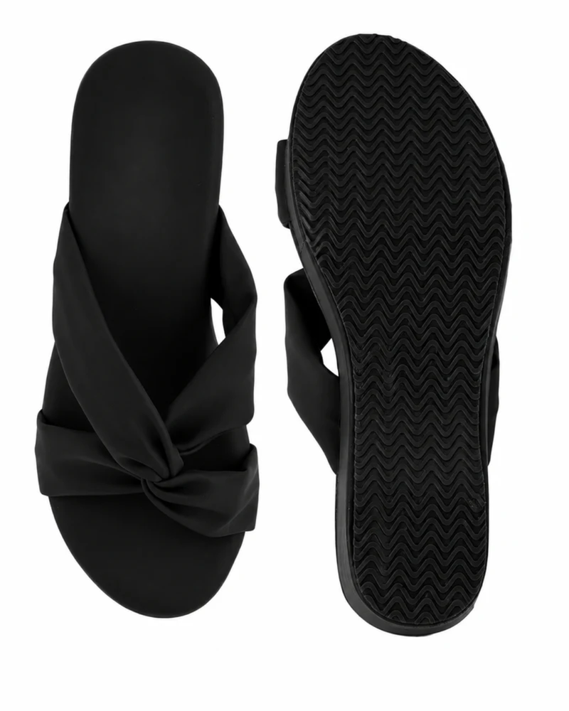 New Black Trending Fashionable Wedges for Women