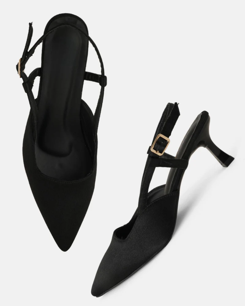 Shetop Black Party Heels