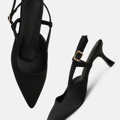 Shetop Black Party Heels