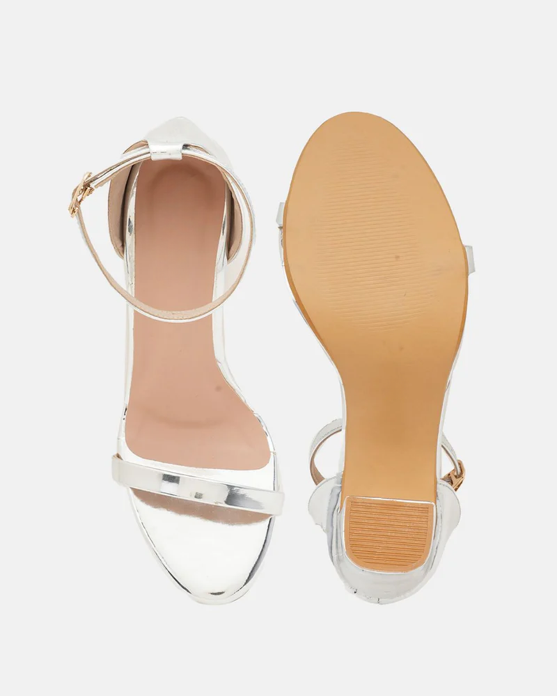 Shetop Women Open Toe Block Heel Sandals