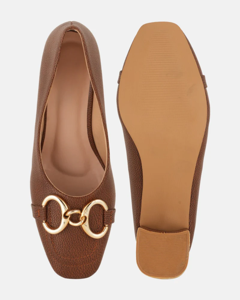 Shetop Tan Party Heels
