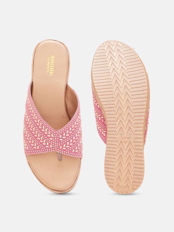 Anouk Women Embellished Wedge Sandals