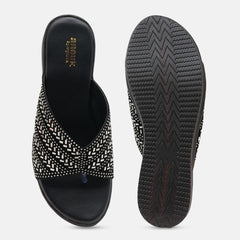 Anouk Women Embellished Flatform Heel Sandals