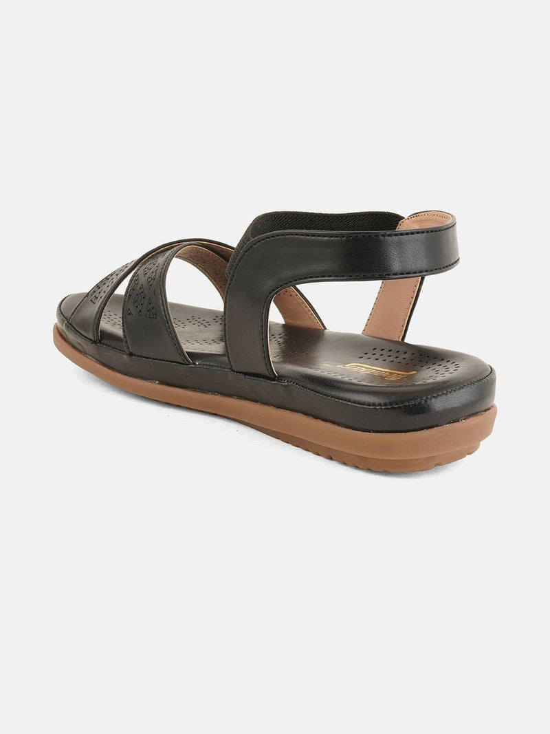 Roadster Women Textured Party Open Toe Flats
