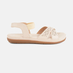 Roadster Women Textured Party Open Toe Flats