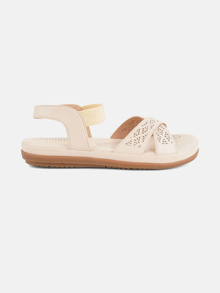 Roadster Women Textured Party Open Toe Flats