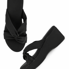 New Black Trending Fashionable Wedges for Women
