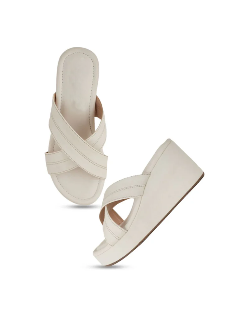 Mast & Harbour Party Wedge Sandals