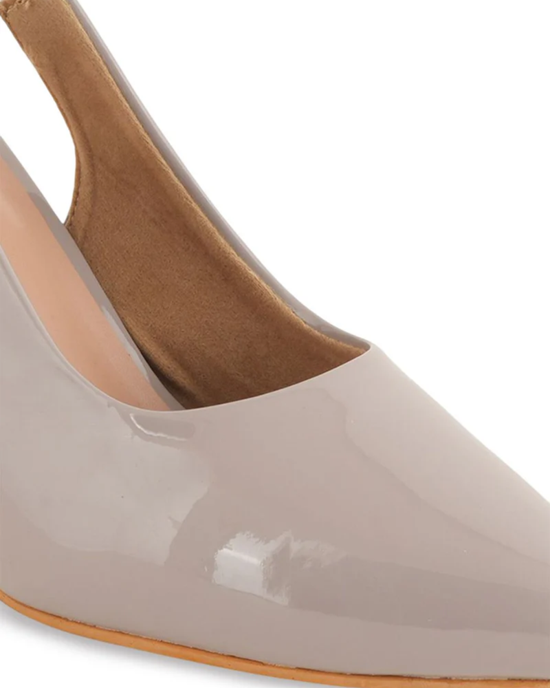 Shetop Women Pointed Toe Party Kitten Heel Pumps