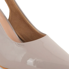 Shetop Women Pointed Toe Party Kitten Heel Pumps