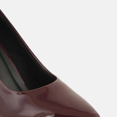 Shetop Women Pointed Toe Block Heels Pumps