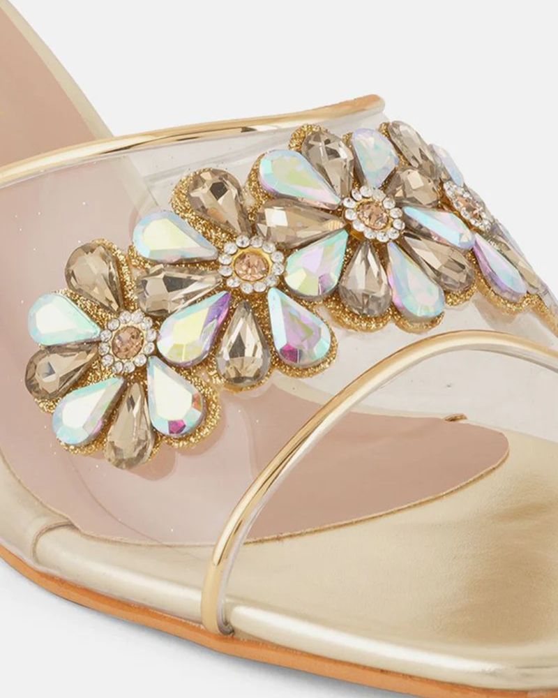 Shetop Women Embellished Block Heels