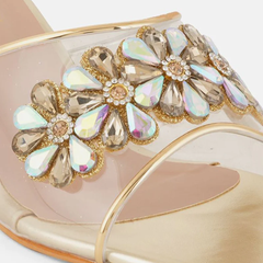 Shetop Women Embellished Block Heels
