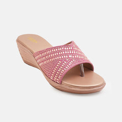 Anouk Women Embellished Party Flatform Sandals