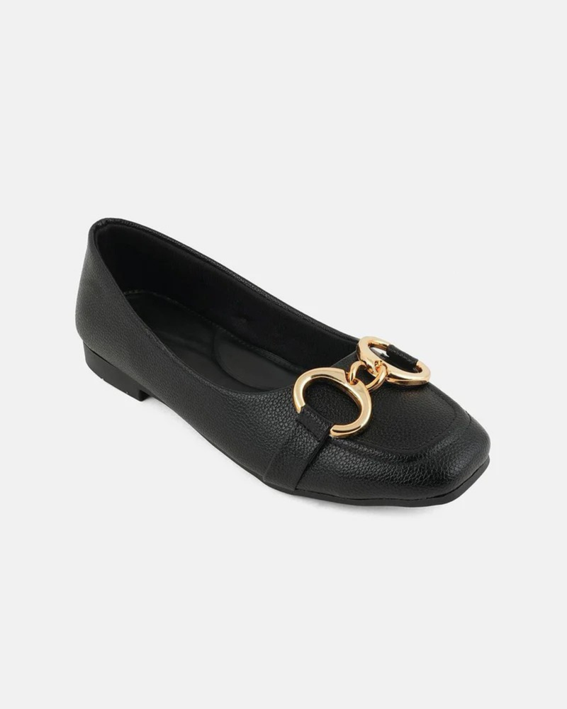 SheTop Women Textured Ballerinas