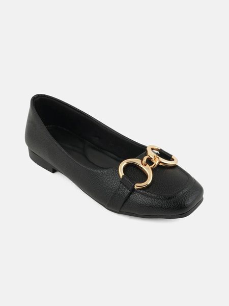 SheTop Women Textured Ballerinas