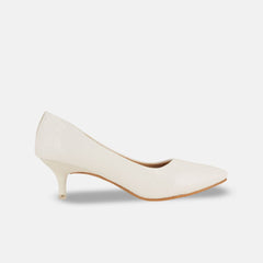 Mast & Harbour Women Pointed Toe Kitten Heel Pumps