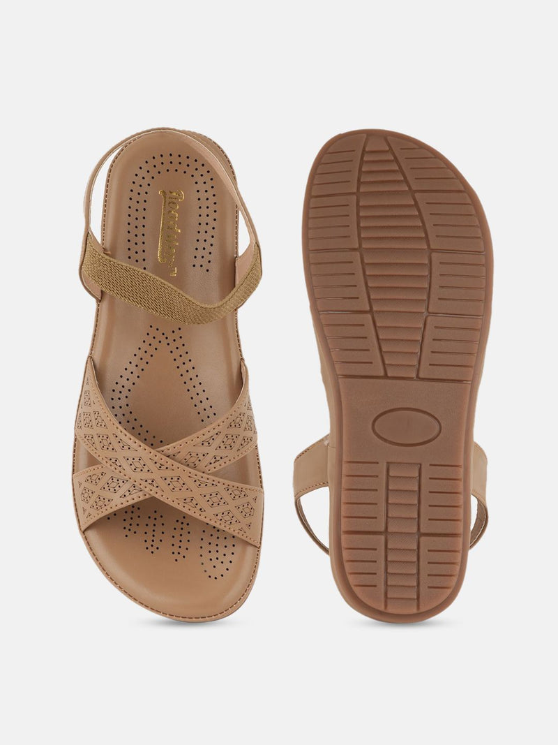 The Roadster Lifestyle Co Women Textured Open Toe Flats