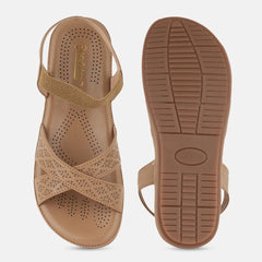 The Roadster Lifestyle Co Women Textured Open Toe Flats