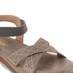 The Roadster Lifestyle Co Women Textured Open Toe Flats