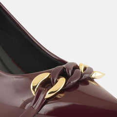 Mast & Harbour Women Pointed Toe Kitten Heel Pumps
