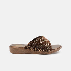 Anouk Women Embellished Party Flatform Sandals