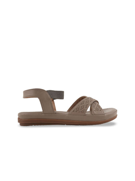 The Roadster Lifestyle Co Women Textured Open Toe Flats
