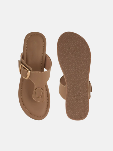 Mast & Harbour Party Wedge Sandals with Buckles