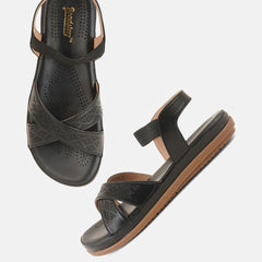 Roadster Women Textured Party Open Toe Flats