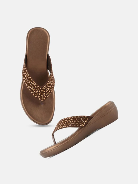 SheTop Embellished Round Toe Heels