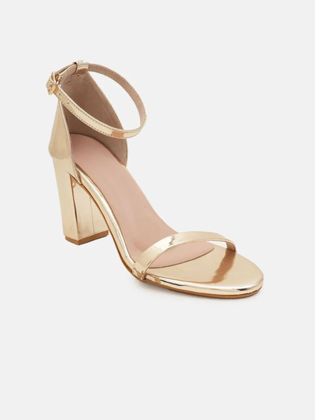 SheTop Women Block Heel Sandals with Buckles
