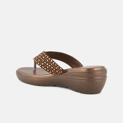SheTop Embellished Round Toe Heels