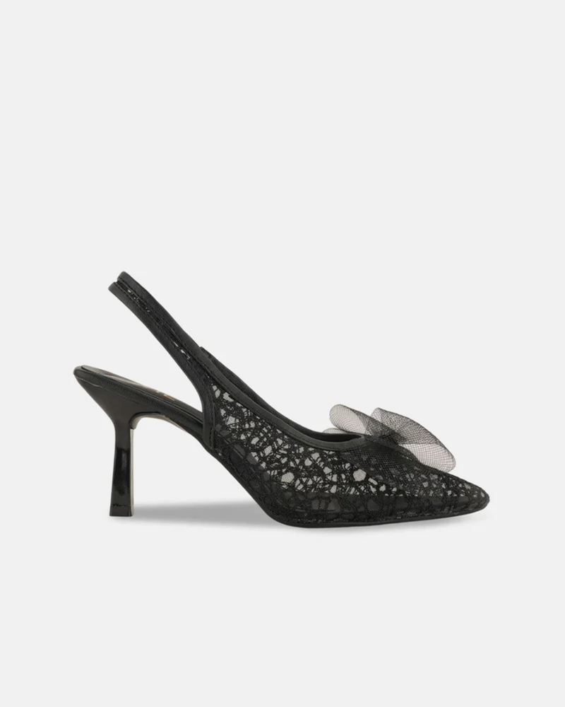 SheTop Women Pointed Toe Kitten Heels with Bows