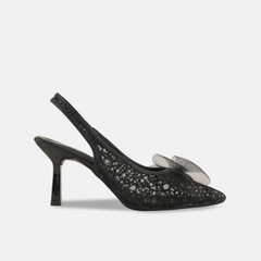 SheTop Women Pointed Toe Kitten Heels with Bows